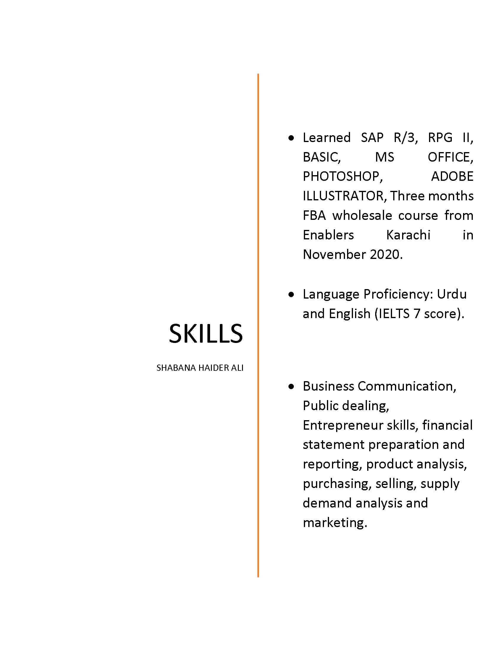 Skills